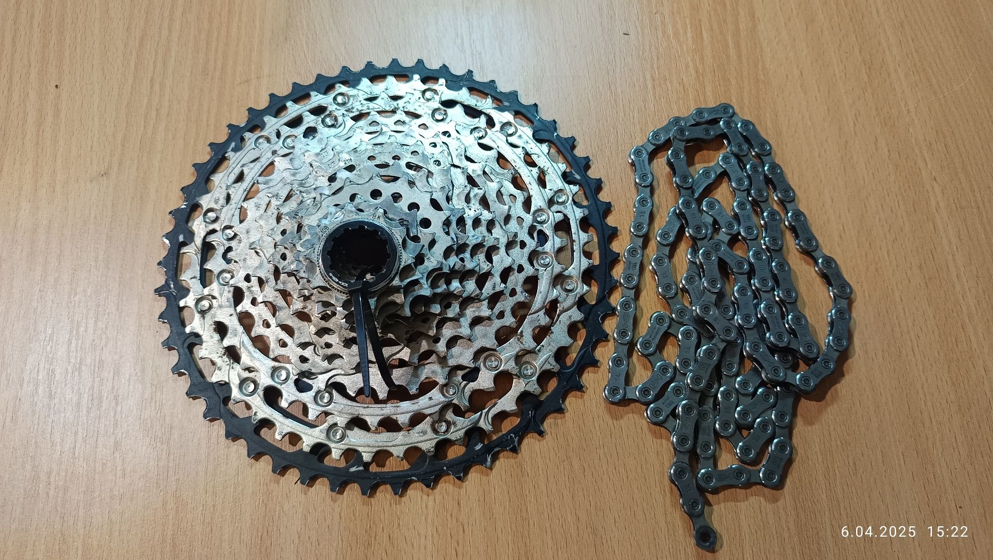 Kaseta Shimano slx 10-51 12s + dwa łańcuchy