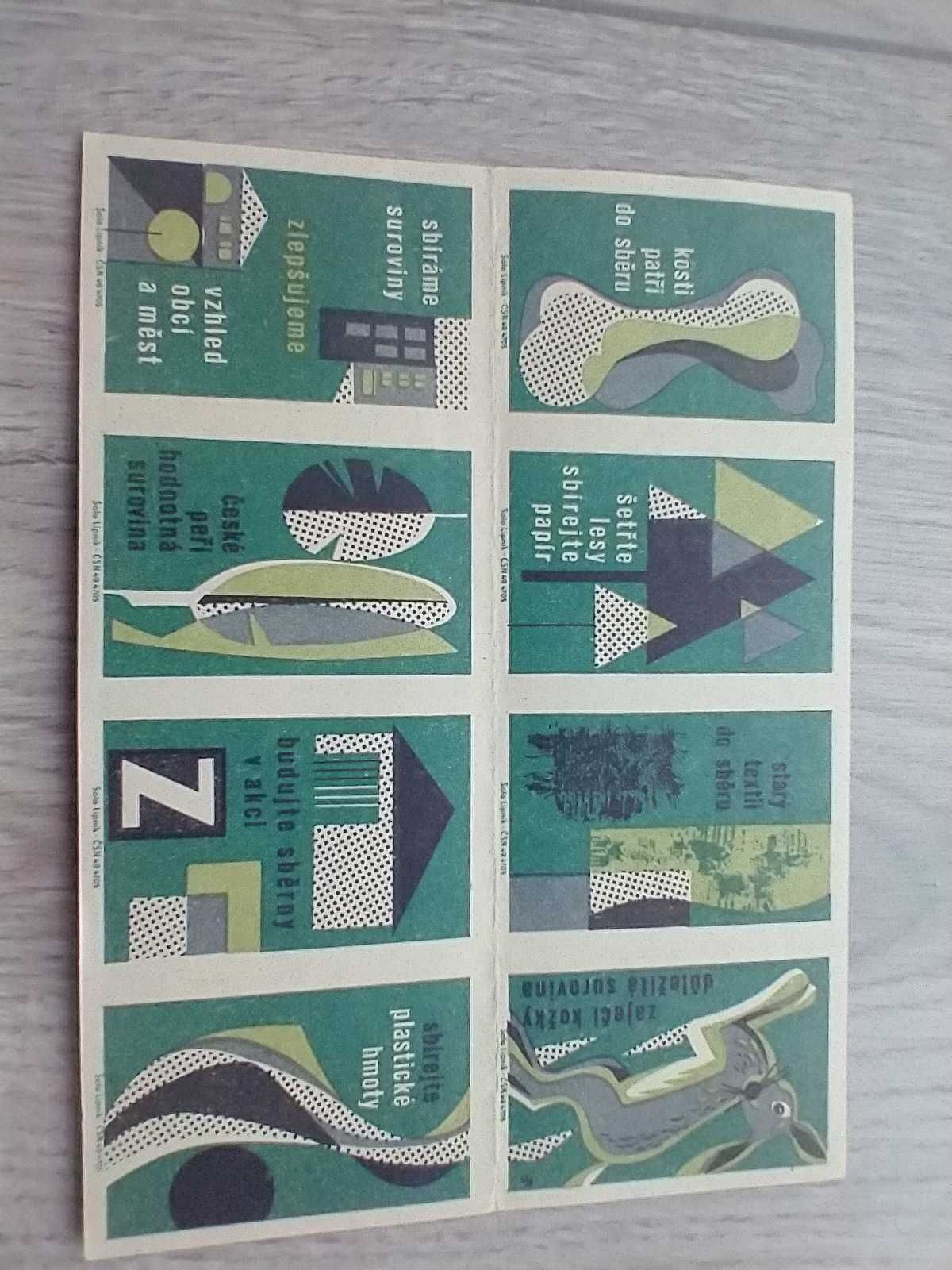 Czeskie znaczki, hasła reklamowe