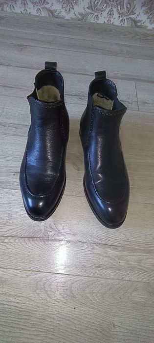 Чоловічі шкіряні ботінки