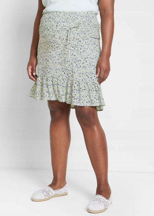 B.P.C spódnica ciążowa z wiskozy w kwiatki 46.