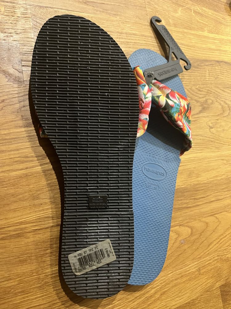 Havaianas nowe r. 39/40 klapki japonki damskie