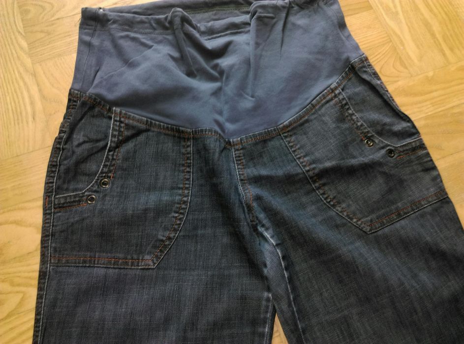 Spodnie jeans ciążowe 38