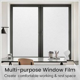 Folia okienna, maskująca na okno, samoprzylepna, mleczna 60 x 200 cm