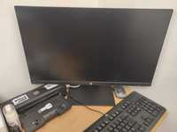Monitor HP + dock station HP + teclado Hp + rato sem fios Logitech