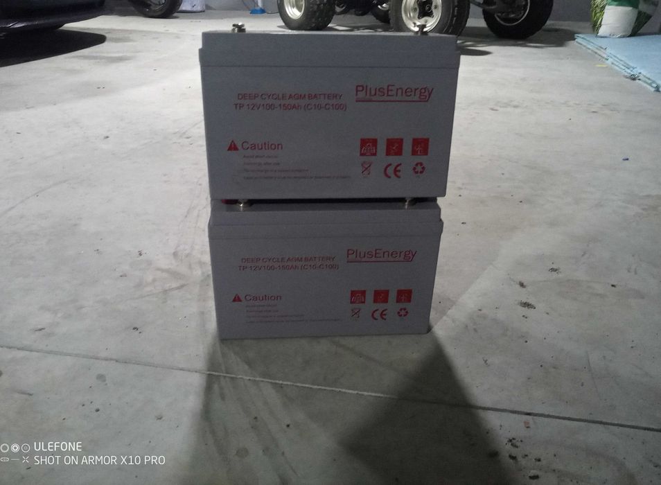 Baterias AGM 12V - 150 Ah