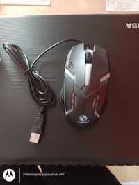 Mouse com LED lluminação colorida Wired
Mouse USB Com Fio Para