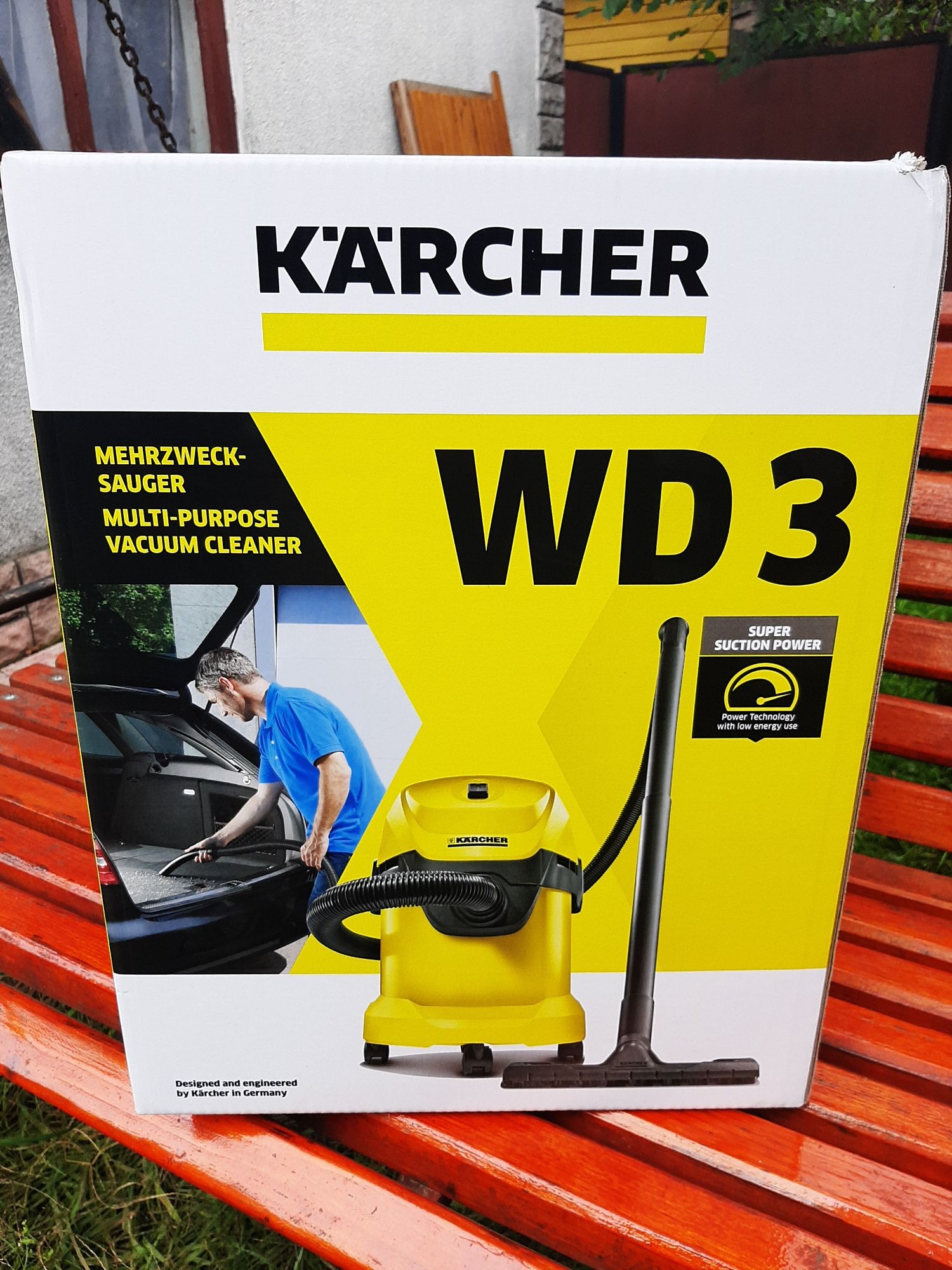 Пилосос Karcher WD3 (універсальний) + мішки