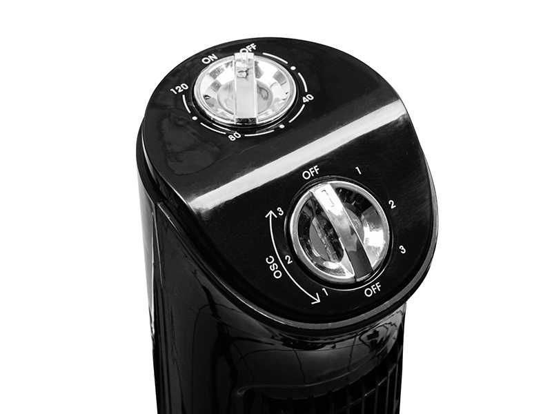 Вентилятор колонковий поворотний  80w чорний, Blow
