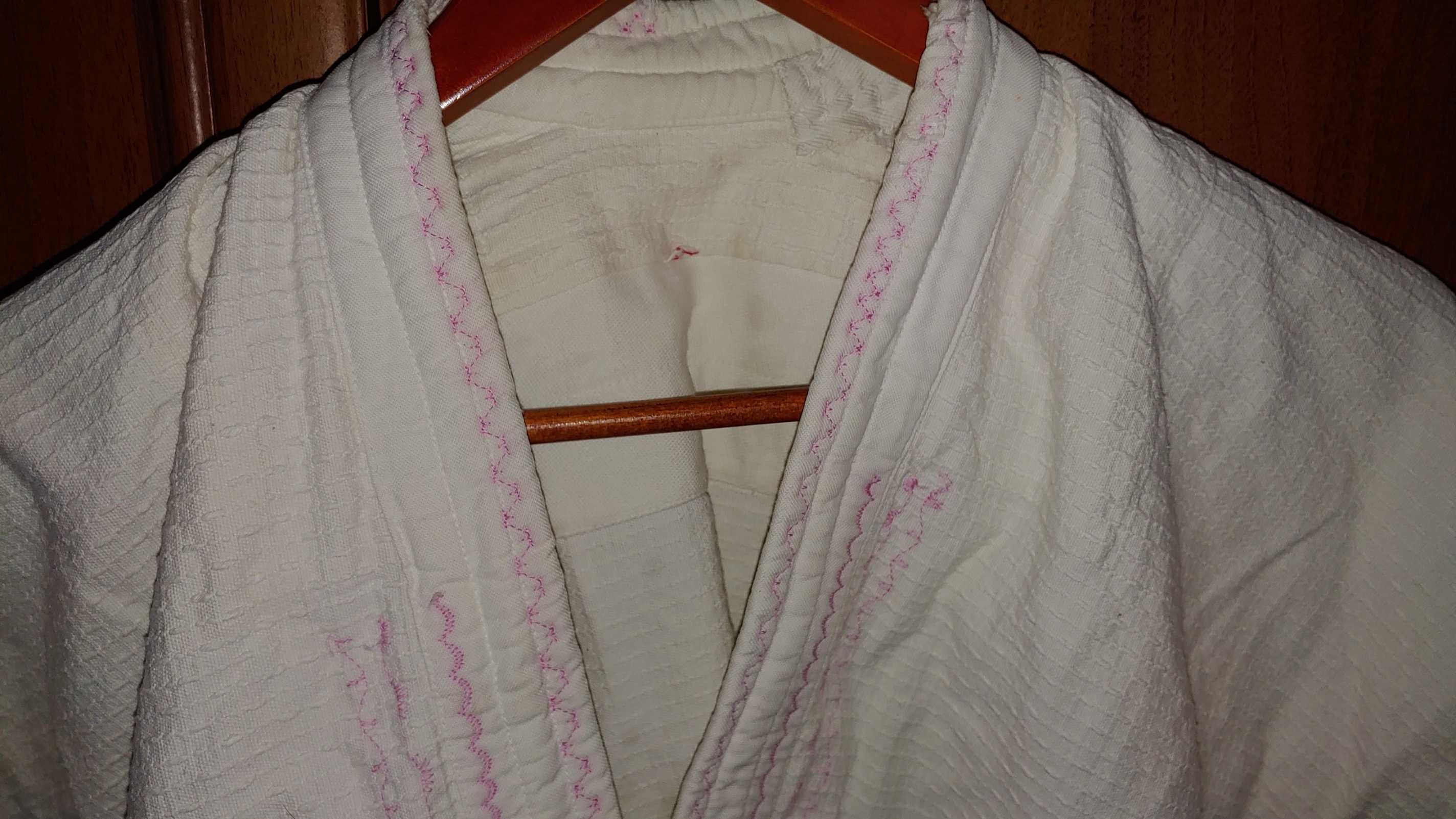 Кимоно льняная, для тхеквондо,карате,дзюдо-из Англии-на 150 160 см.