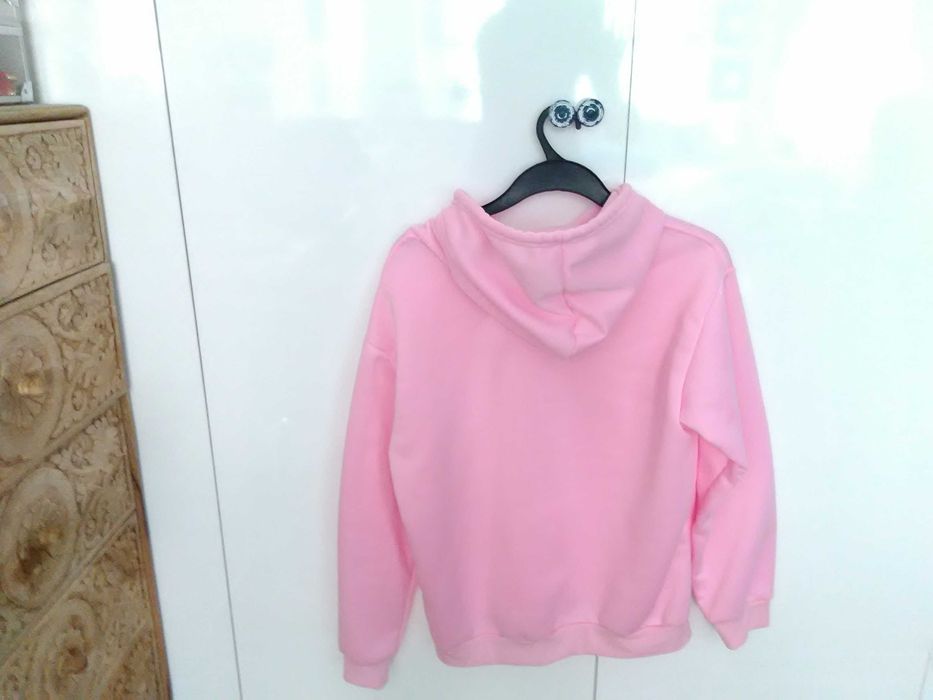 Bluza z kapturem róż