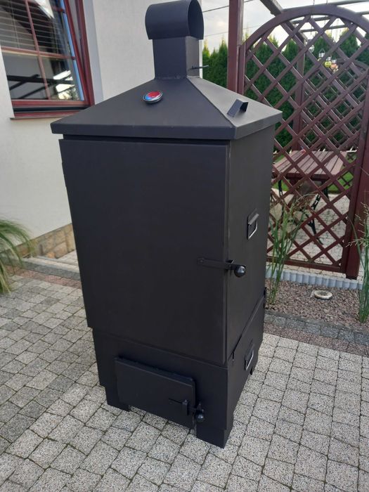 Wędzarnia metalowa ogrodowa - Duża !