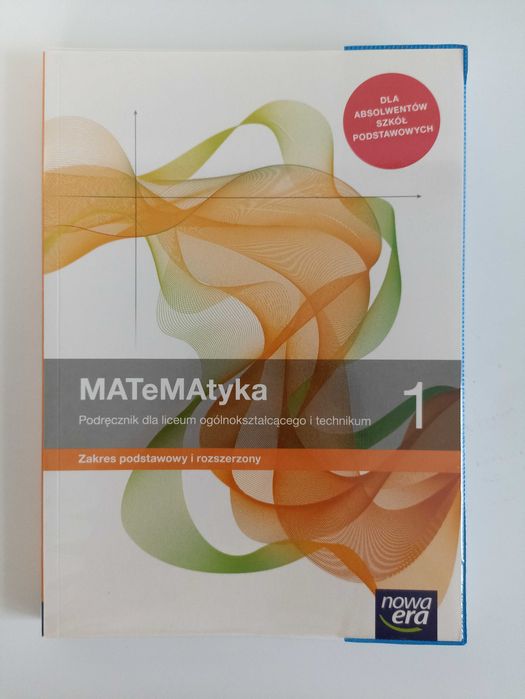 Podręcznik MAteMAtyka 1 - zakres podstawowy i rozszerzony [Nowa era]