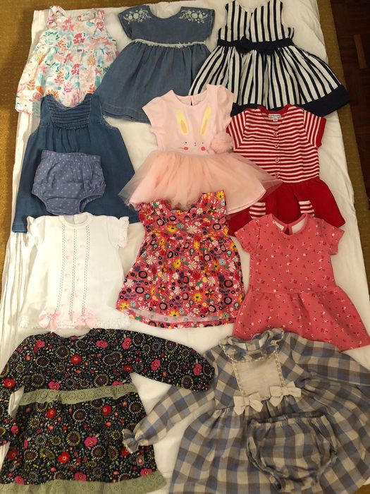 Roupinhas em muito bom estado para bebé menina 3 - 18 meses
