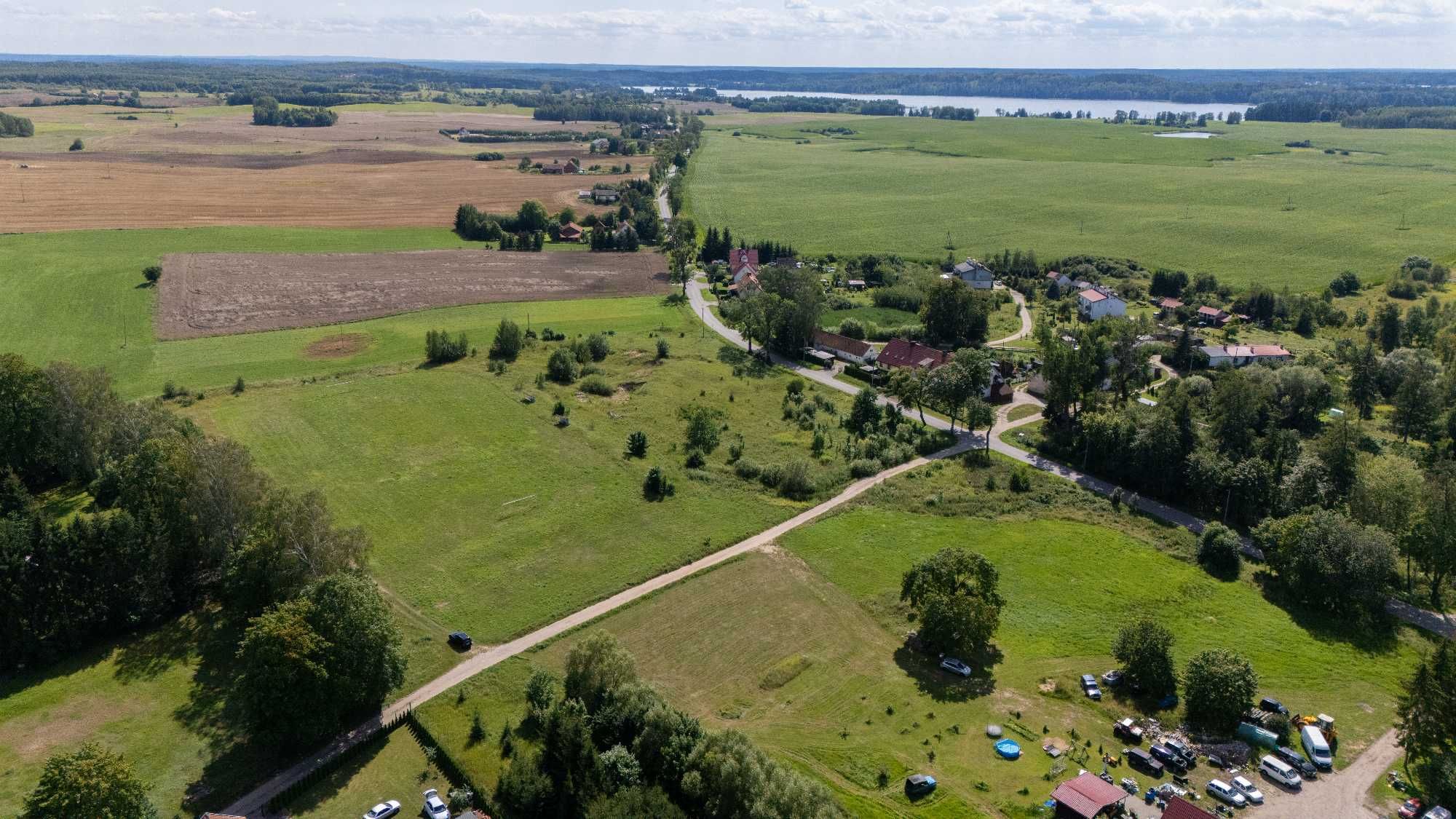 Działka budowlana w miejscowości Boguchwały, gmina Miłakowo
