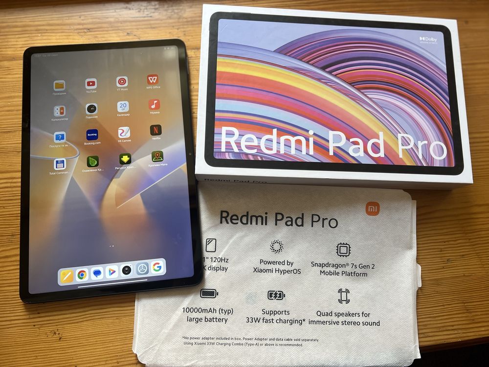Redmi pad pro планшет новий