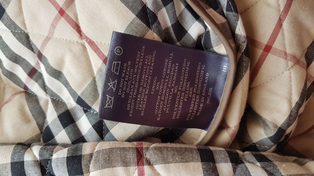 Kurtka Burberry Oryginalna Nowa