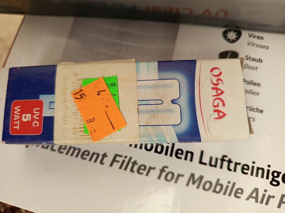 Żarnik osaga 5w mały do akwarium