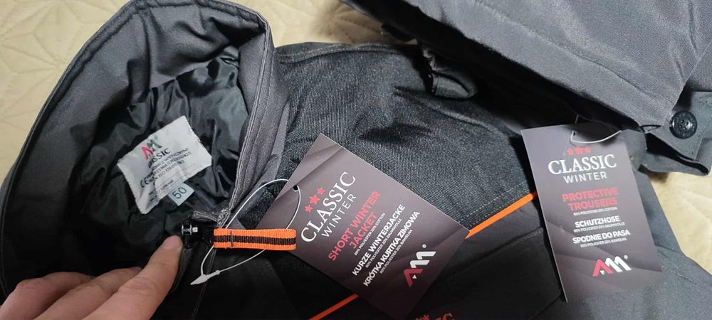 Nowe ciuchy ubrania robocze zwykłe i ocieplane