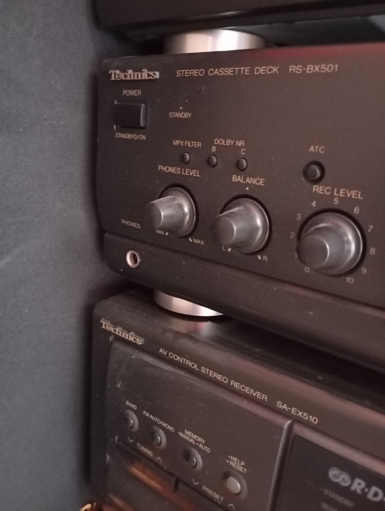 Technics plus zestaw głośników 5+1