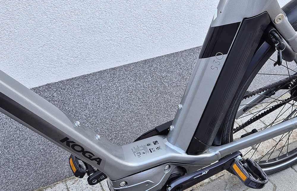 Nowy rower elektryczny Koga Vectro S30 na pasku Shimano 630Wh męski