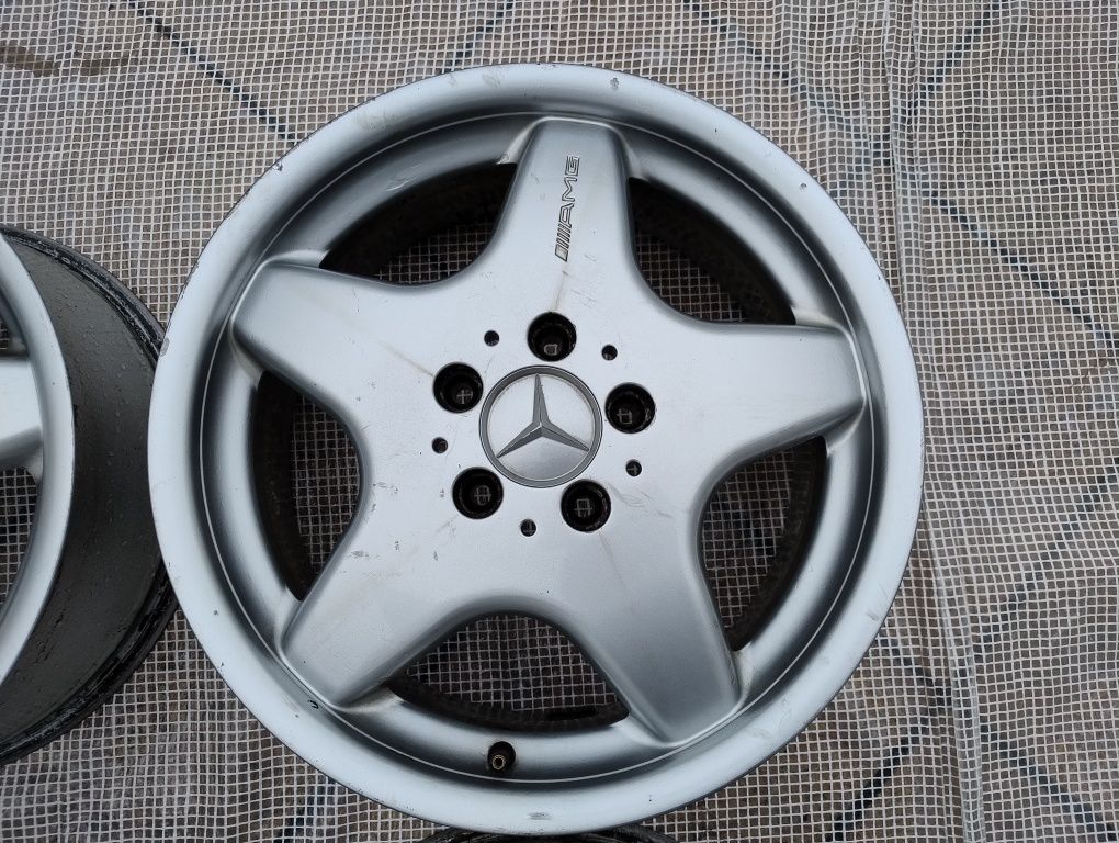 Mercedes AMG felgi aluminiowe 17 cali 5x112 et57 komplet wysyłka