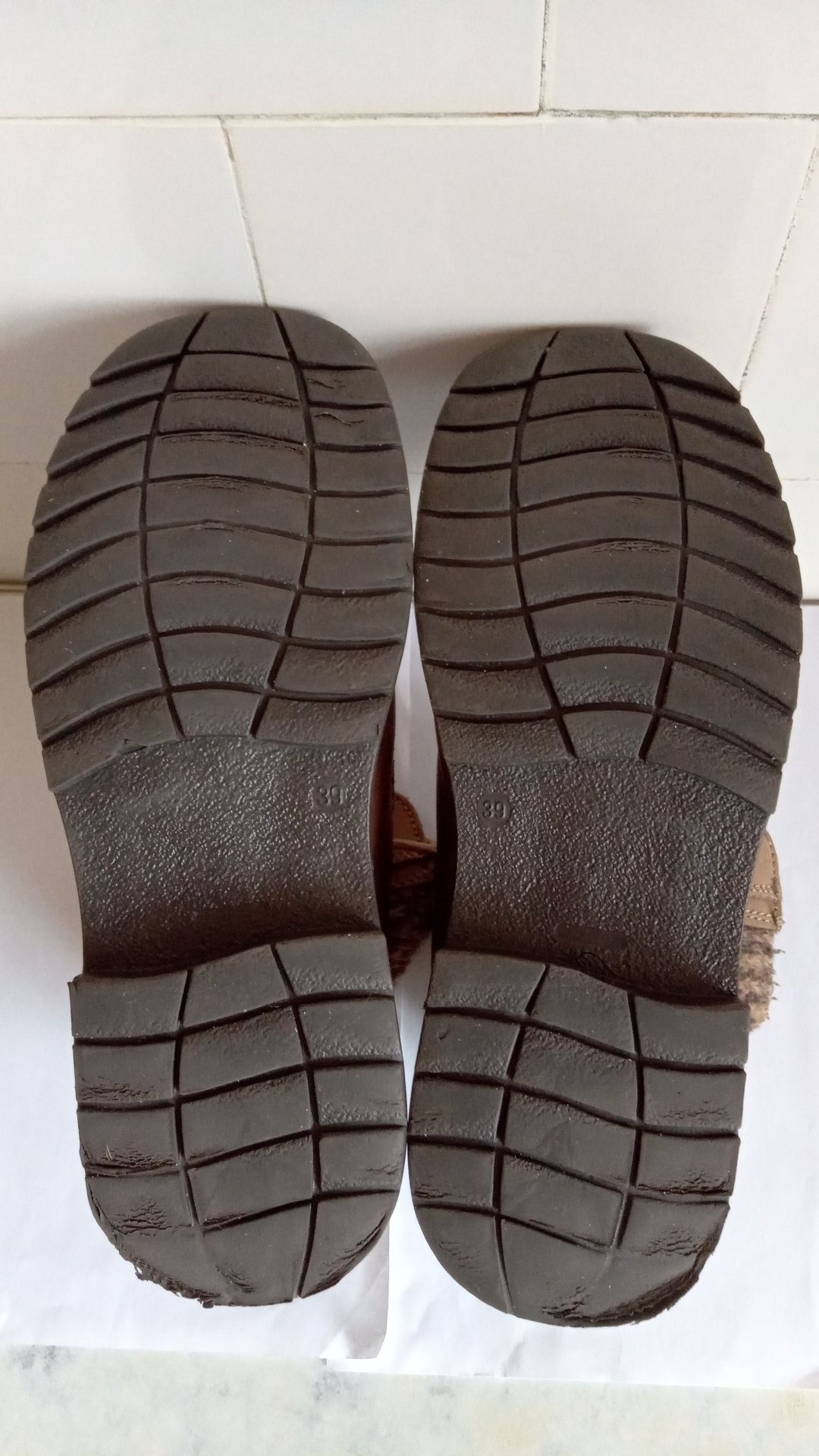 Кожаные ботинки Greenland (39р./25 см)