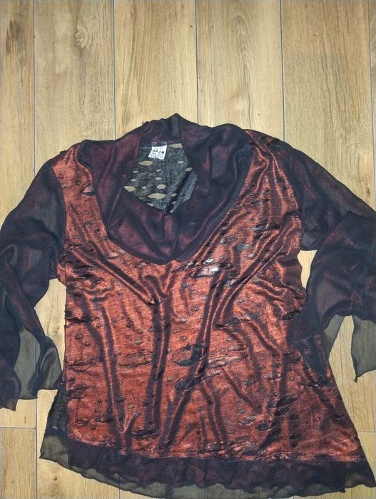 Nowa bluzka Jan-Wex Ksawerów r. 44, bawełna