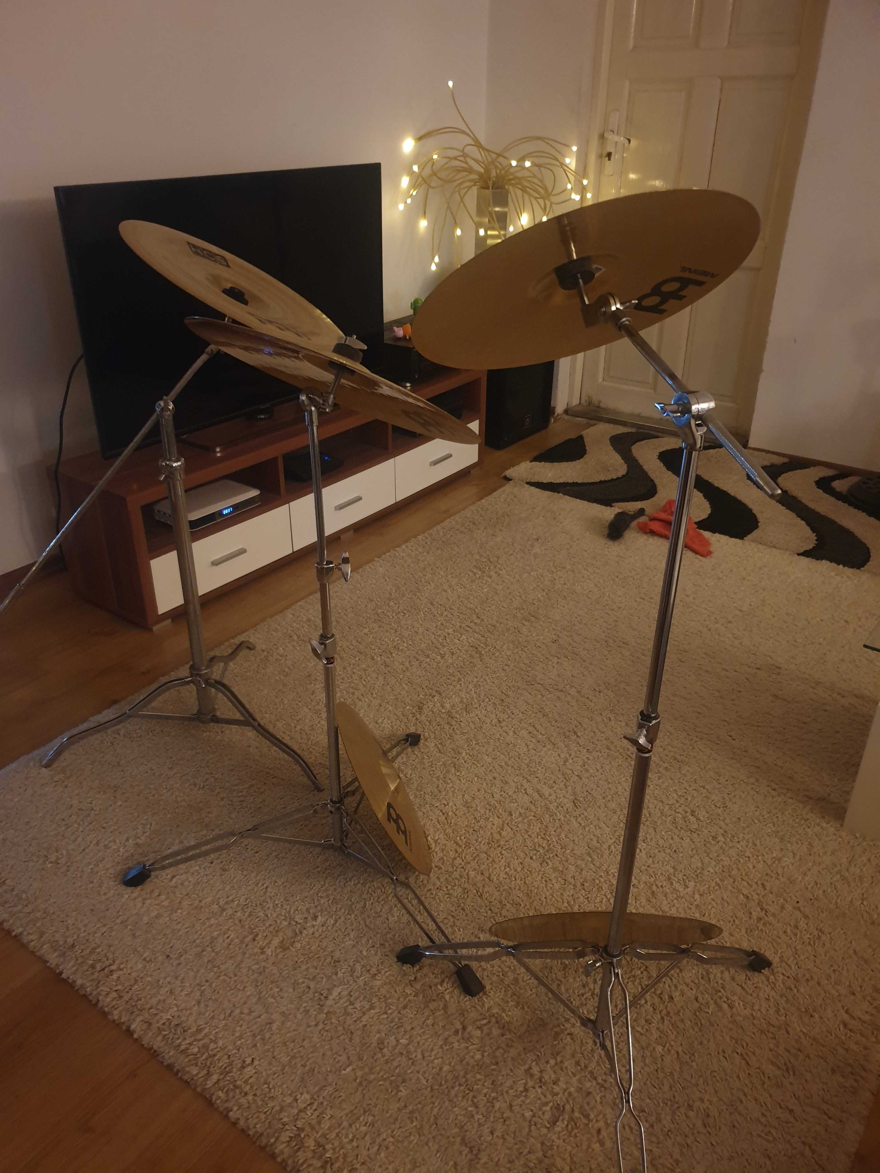 Talerze set Parkusja Mein HiHat 14" Crash 16" 18" China 18"