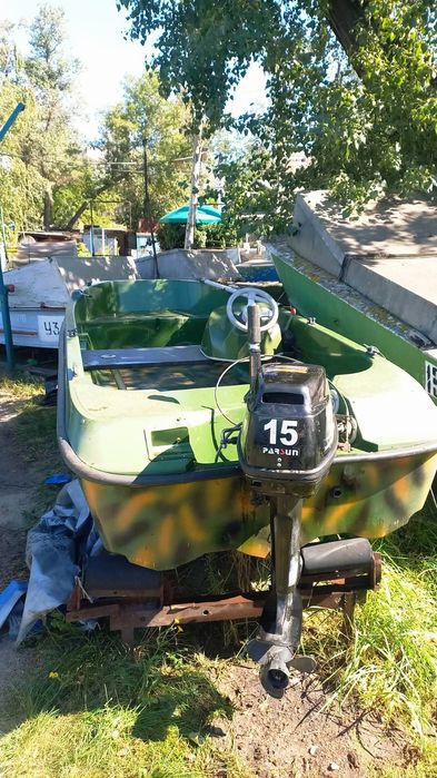 Лодка Барс 350 с мотором