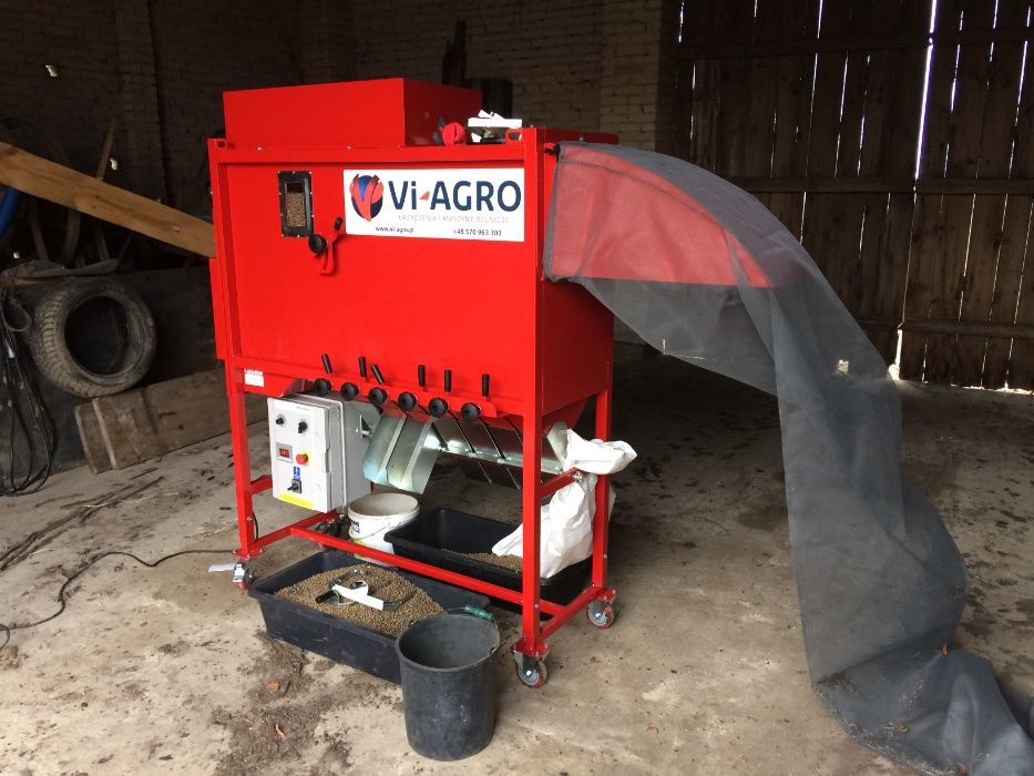 Czyszczalnia do zboża 5t Wialnia Separator do Zboża Proszkowo Malowany