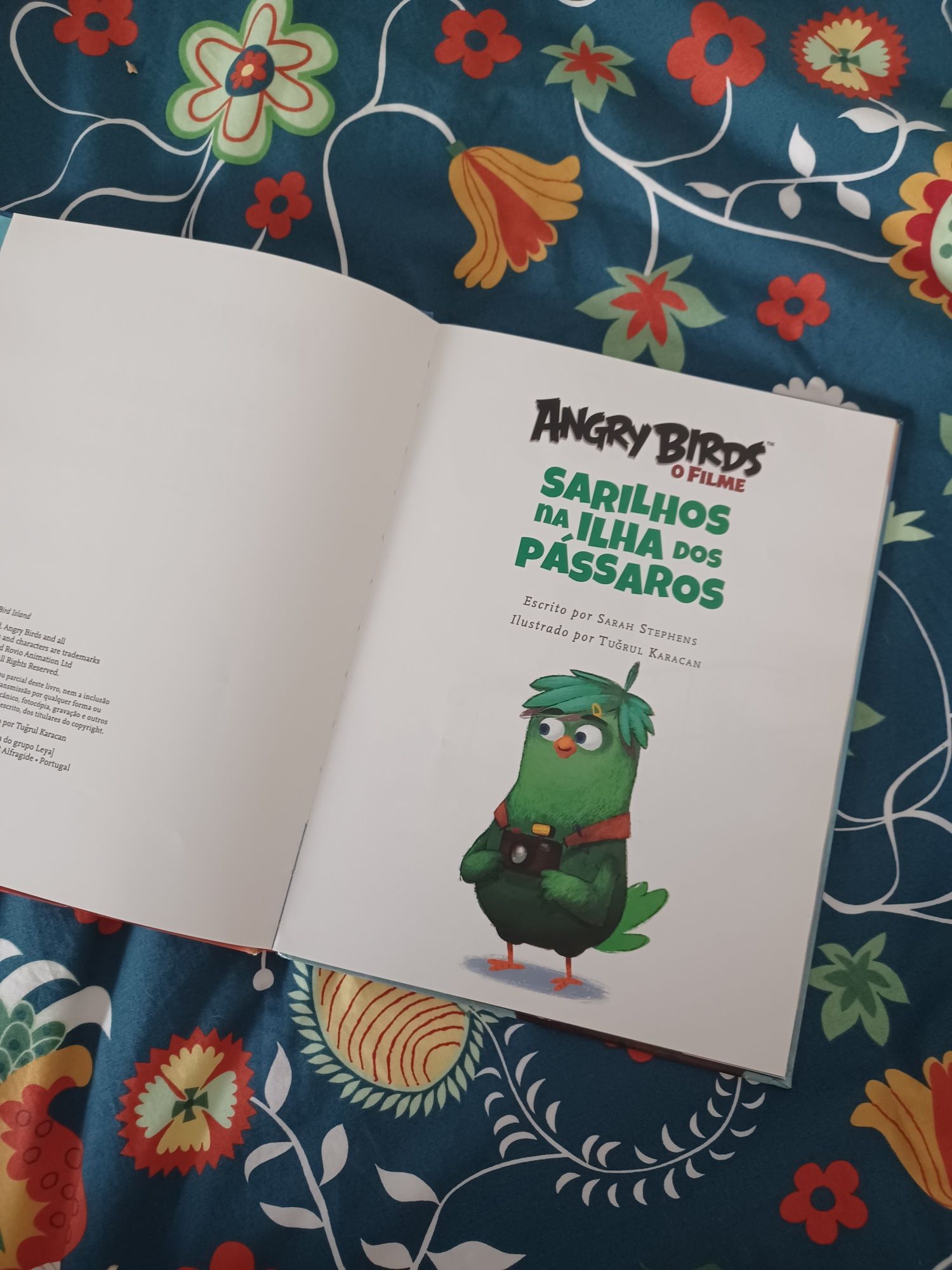 Livro infantil Angry Birds - O filme / Sarilhos na ilha dos pássaros