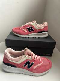 Nowe buty New Balance, damskie, różowe, rozmiar 37