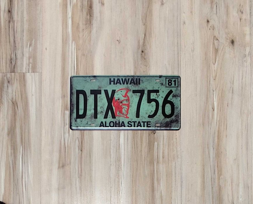 Tablica rejestracyjna USA Hawaii
