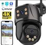 Kamera obrotowa Wifi IP 8mpx + karta micrSd 64GB