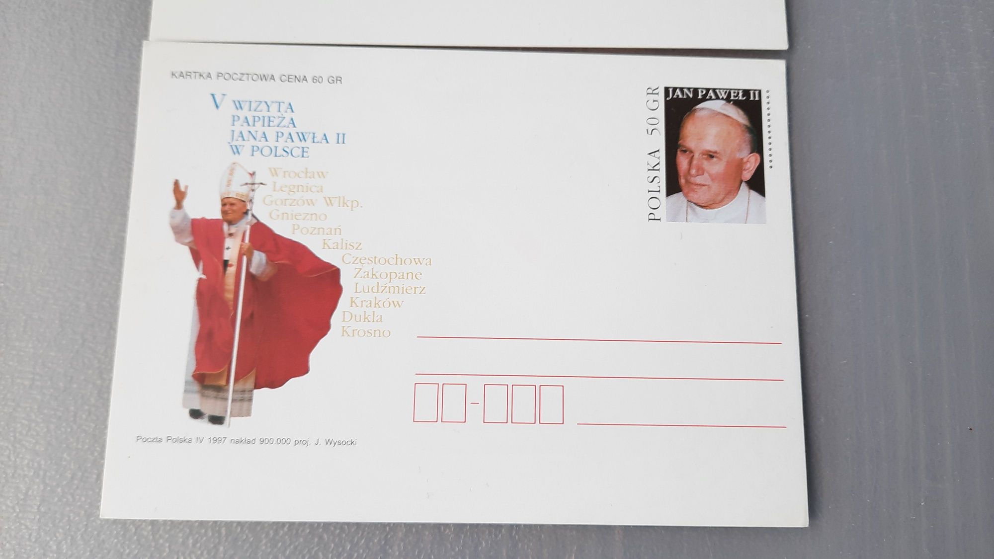 Kartki pocztowe z papieżem