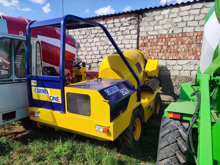 Мобільний самохідний бетонозмішувач, Carmix бсу бетоносмеситель