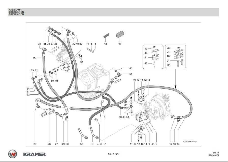 Katalog części Kramer 580 580T