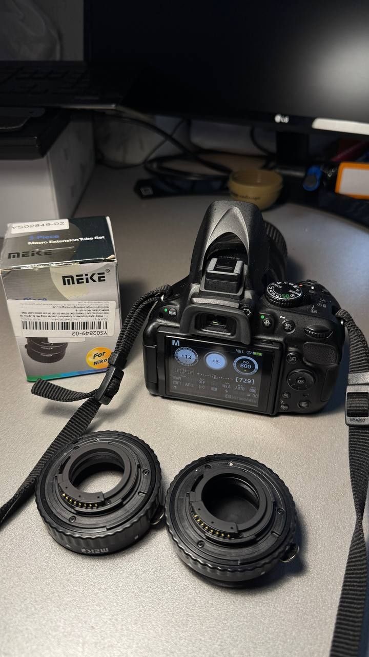 Макрокільця з автофокусом для Nikon - MEIKE Auto Focus Macro Extension