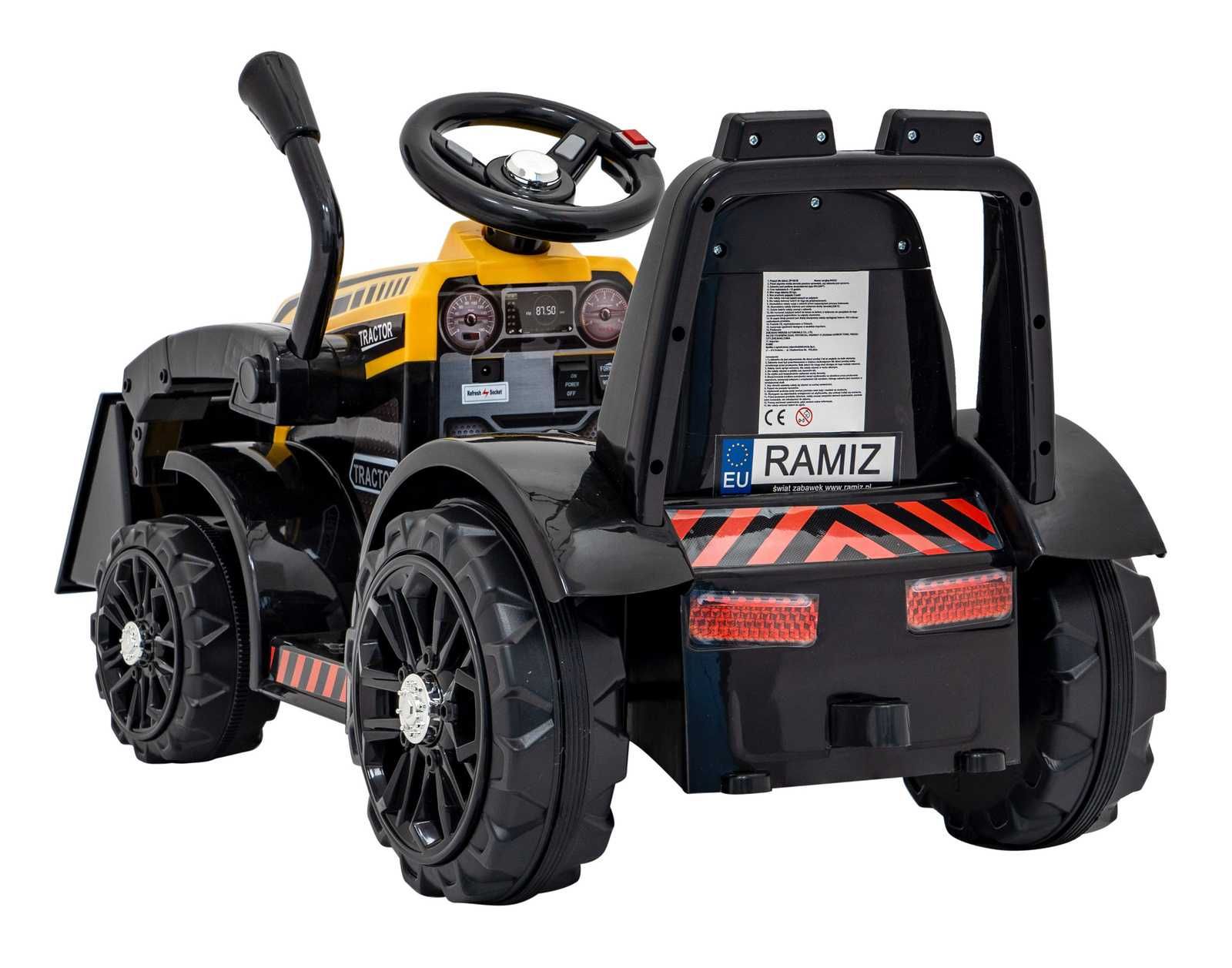 Autko SPYCHACZ TRAKTOR NA AKUMULATOR dla dzieci zabawka jeździk