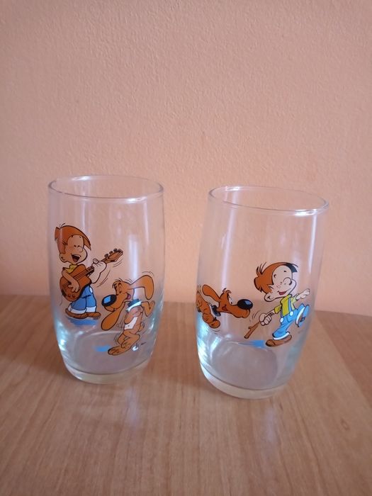Komplet dwóch szklanek dla dzieci