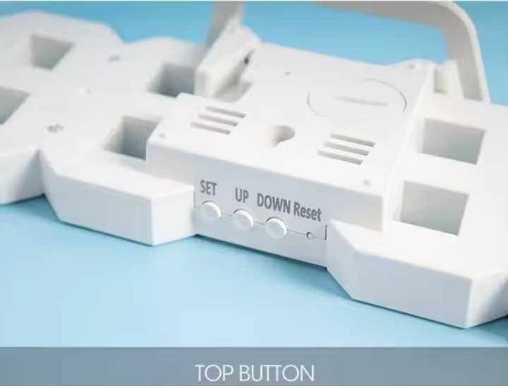 Nowoczesny zegar cyfrowy 3D LED