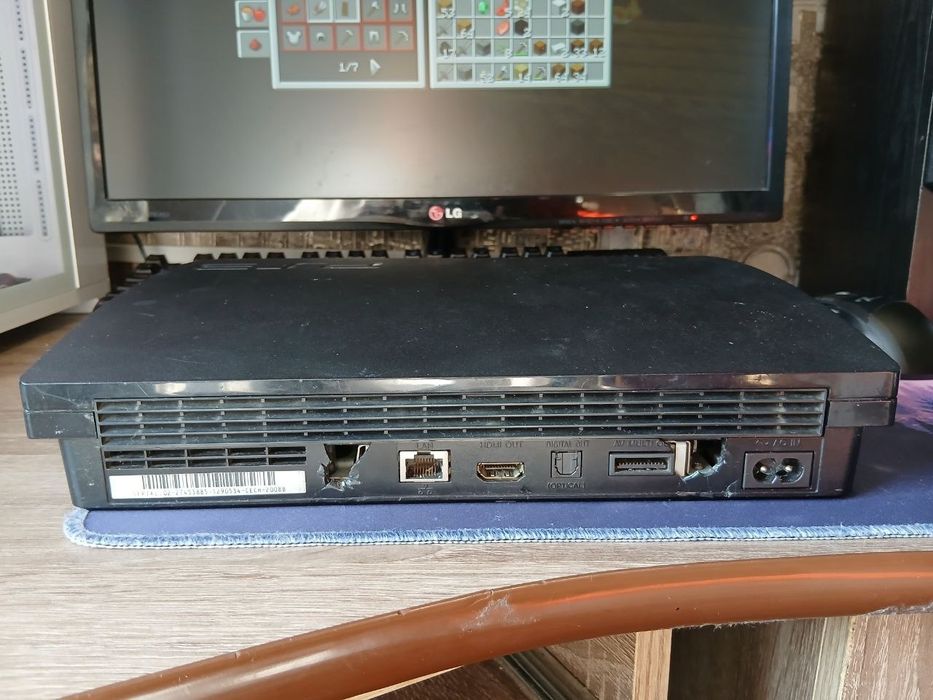 PlayStation 3 Slim — рабочая консоль, пс 3 слим