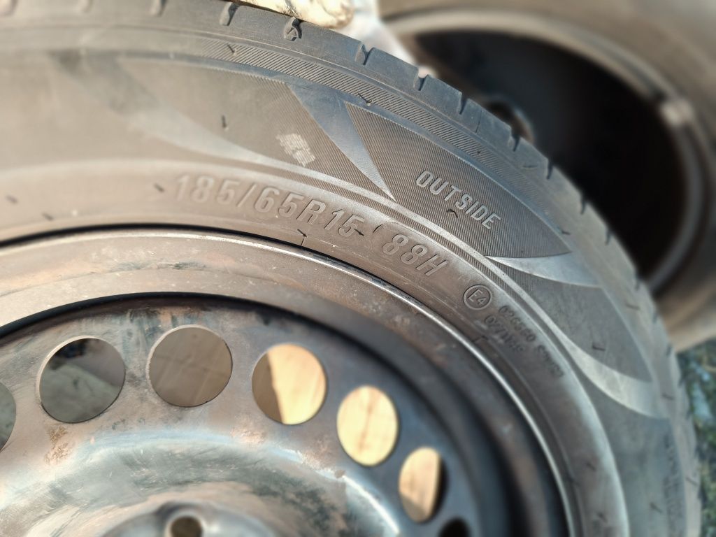 Koła letnie felgi 15" 4x100 Opel Corsa D Meriva Astra 185/65/R15