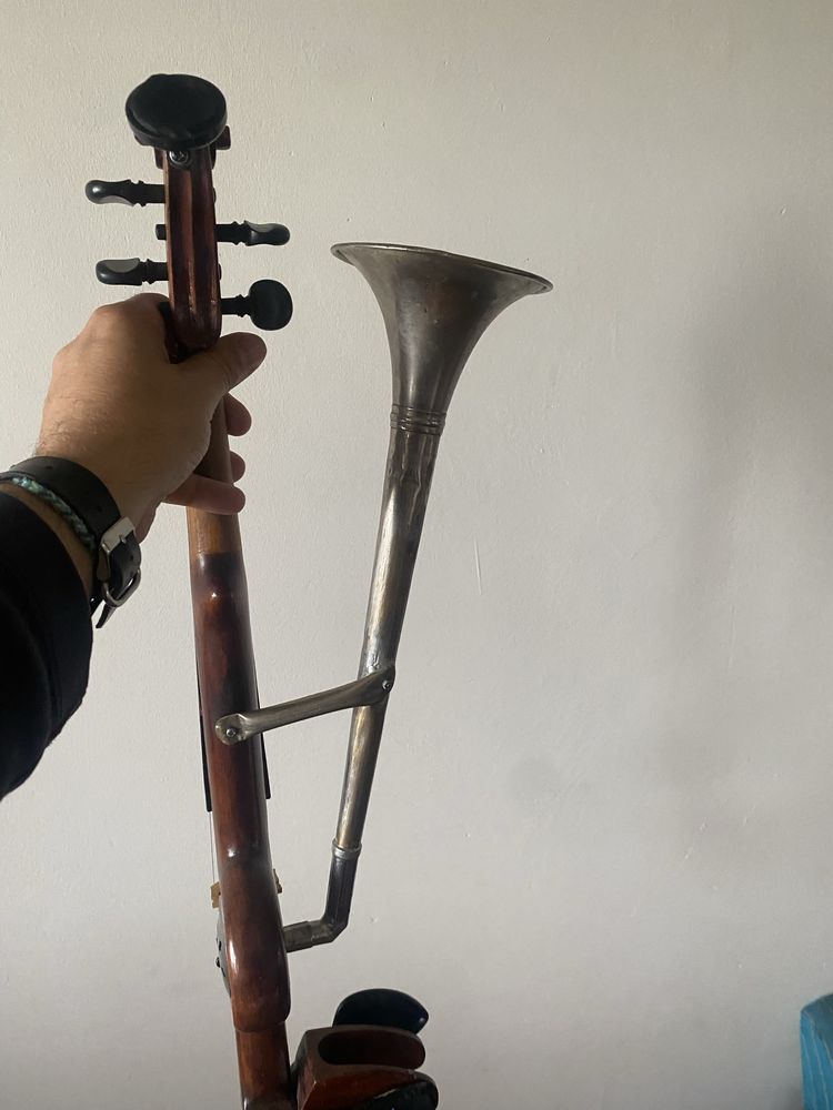 Skrzypcotrąba jazzowe skrzypce strocha vioara trumpet violin