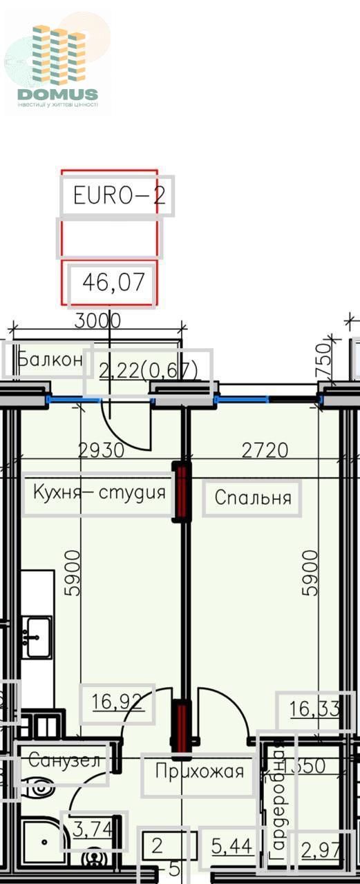 Продам 1 комн в ЖК Пространство на Донского! Сданный дом!