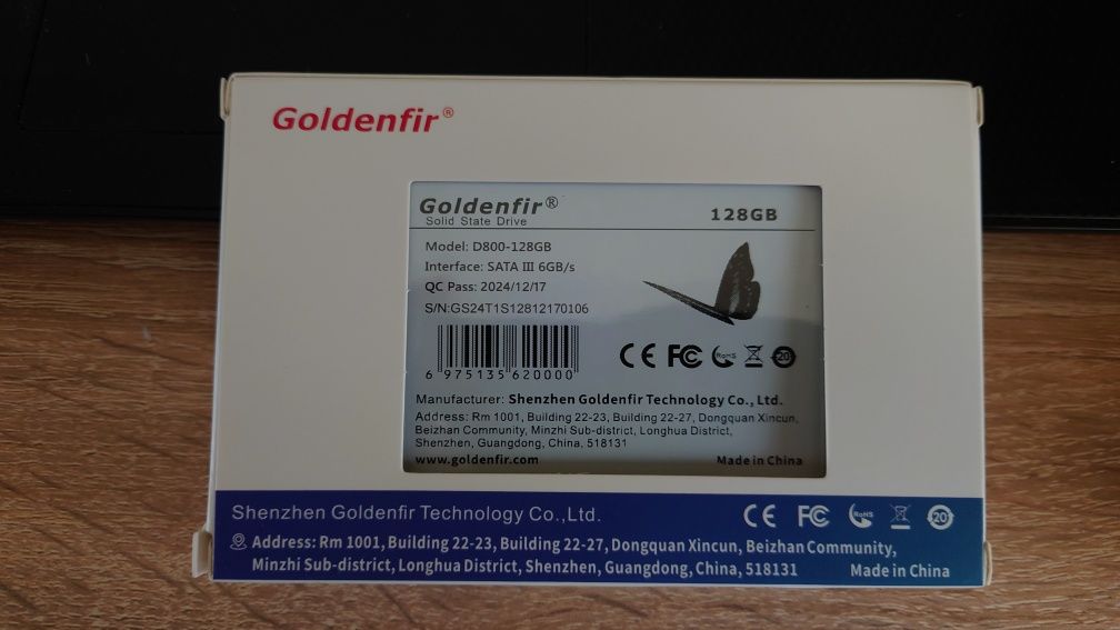 Нові SSD Goldenfir 128 gb, SomnAmbulist 256 gb, 360 gb, 512Gb Нові
