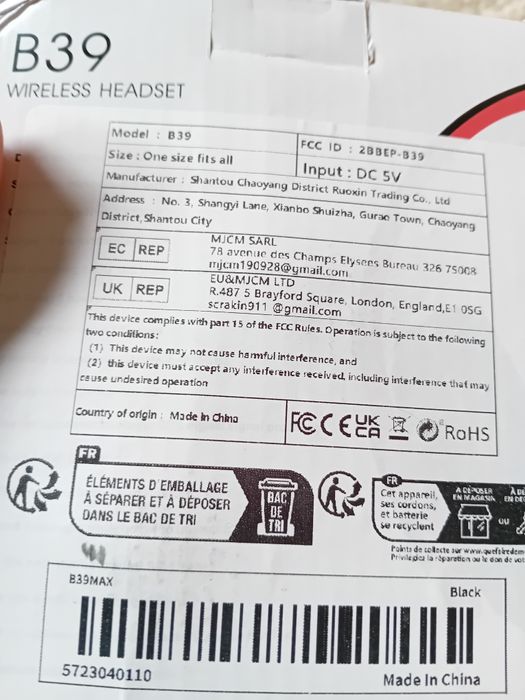 Headphones novos com wireless