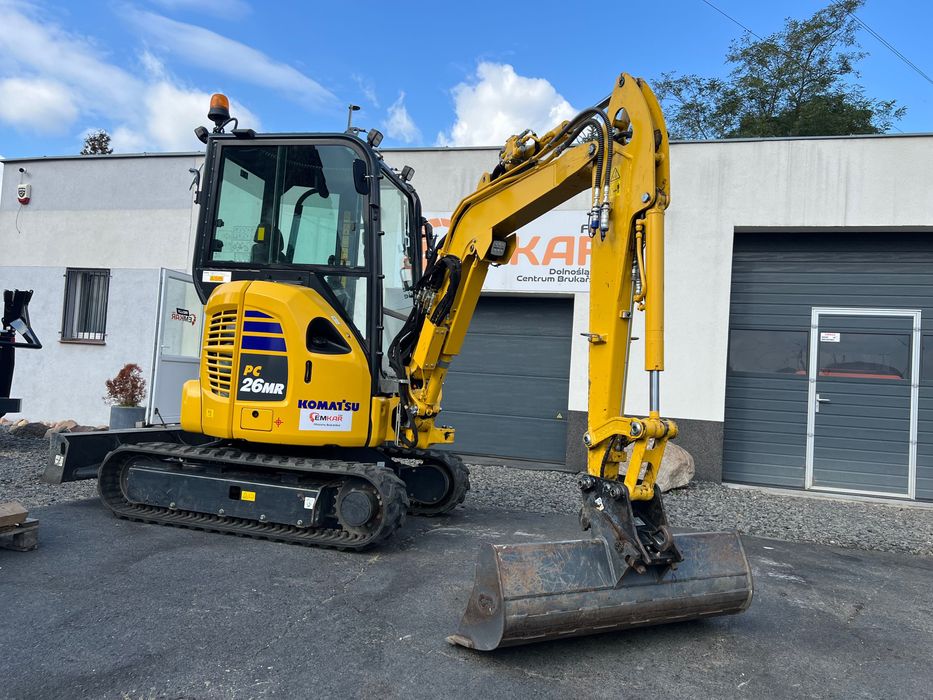 Mini-Koparka Komatsu PC 26 MR-5   2023 Rok  Idealna do Brukarstwa