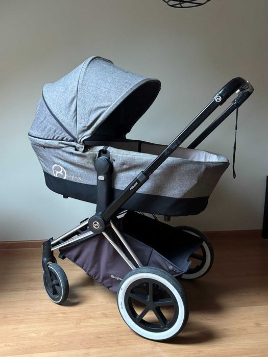 Zestaw Cybex Priam Platinum Fotelik Aton 5
