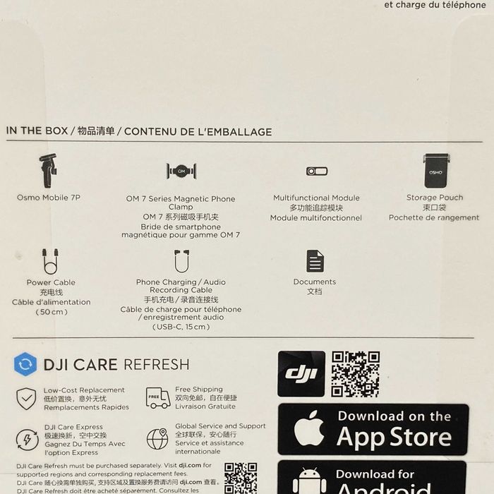 DJI Osmo Mobile 7P | SELADO | 3 ANOS DE GARANTIA